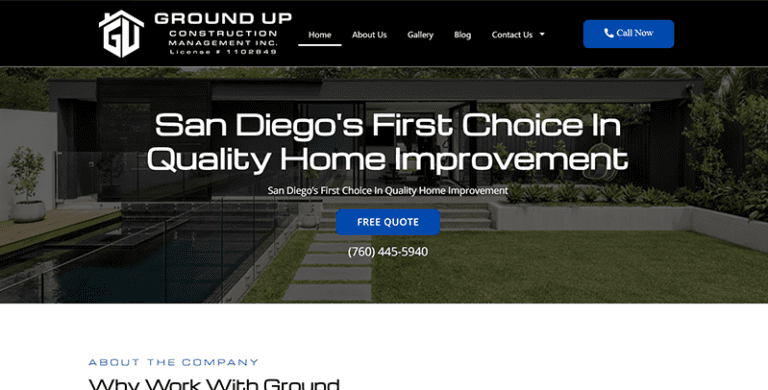 Bult by the Ground Up